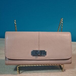 Coach Mila Tan Long Flap Wallet